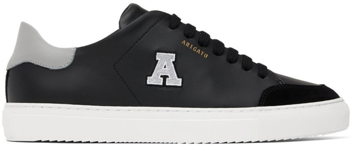 Photo: Axel Arigato Black Clean 90 College A Sneakers