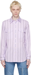 Haulier Purple Summer Service Shirt