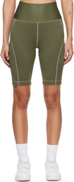 Moncler Grenoble Khaki Polartec Sport Shorts