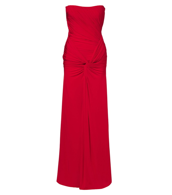 Photo: Alex Perry Gathered ruched jersey gown