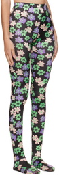 SHUTING QIU Multi Look 12 Floral Tights
