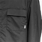 WTAPS Men's 08 Nylon Overshirt in Black