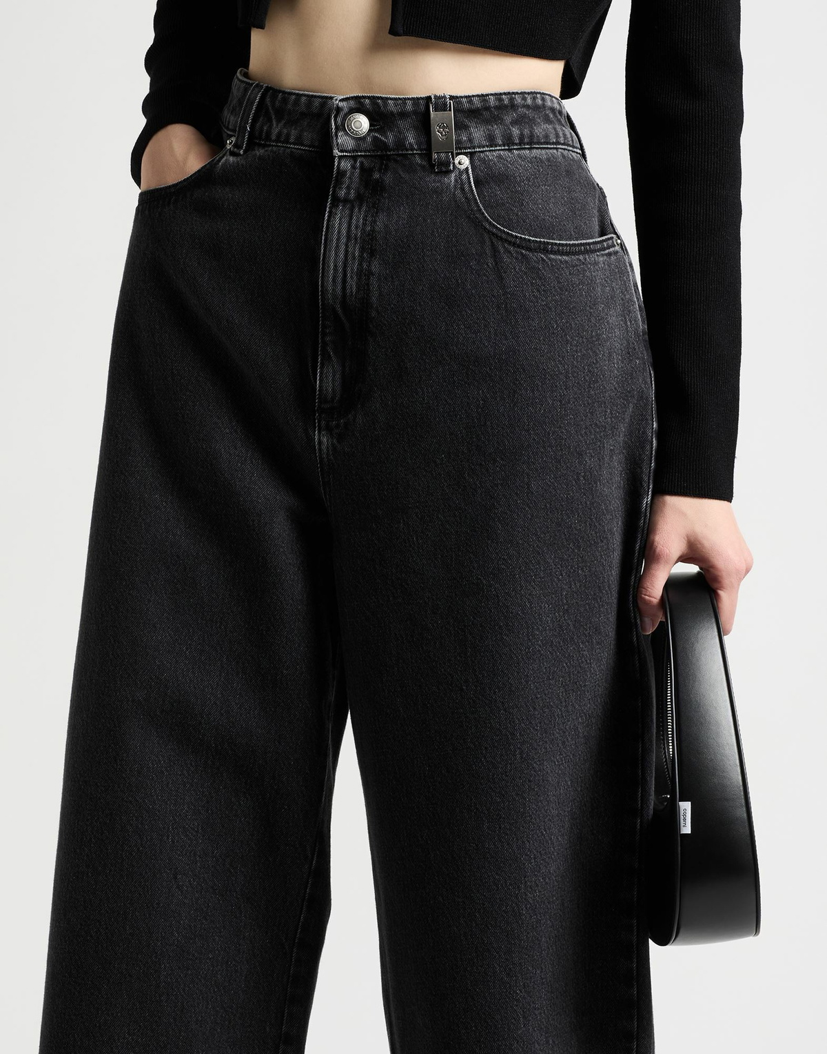 Mcqueen Womens Jeans in Black