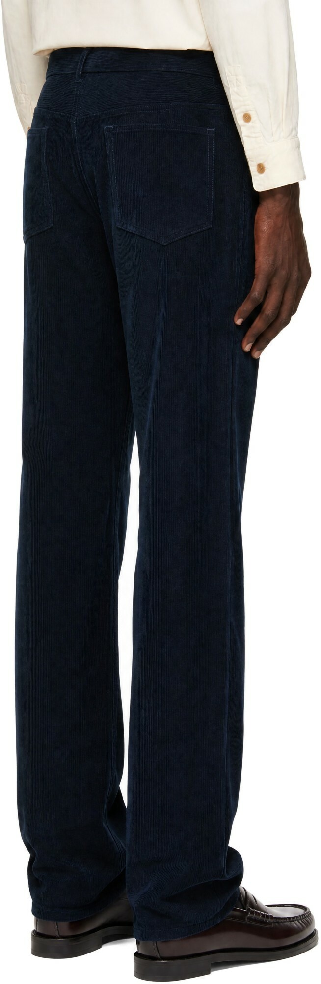 A.P.C. Navy Fairfax Trousers