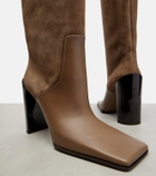 Alaïa 55 leather knee-high boots