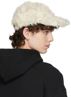 Givenchy Off-White Faux Mink Fur Cap