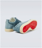 Christian Louboutin Louis Junior Spikes suede sneakers