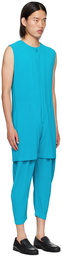 HOMME PLISSÉ ISSEY MIYAKE Blue Colorful Pleats Jumpsuit