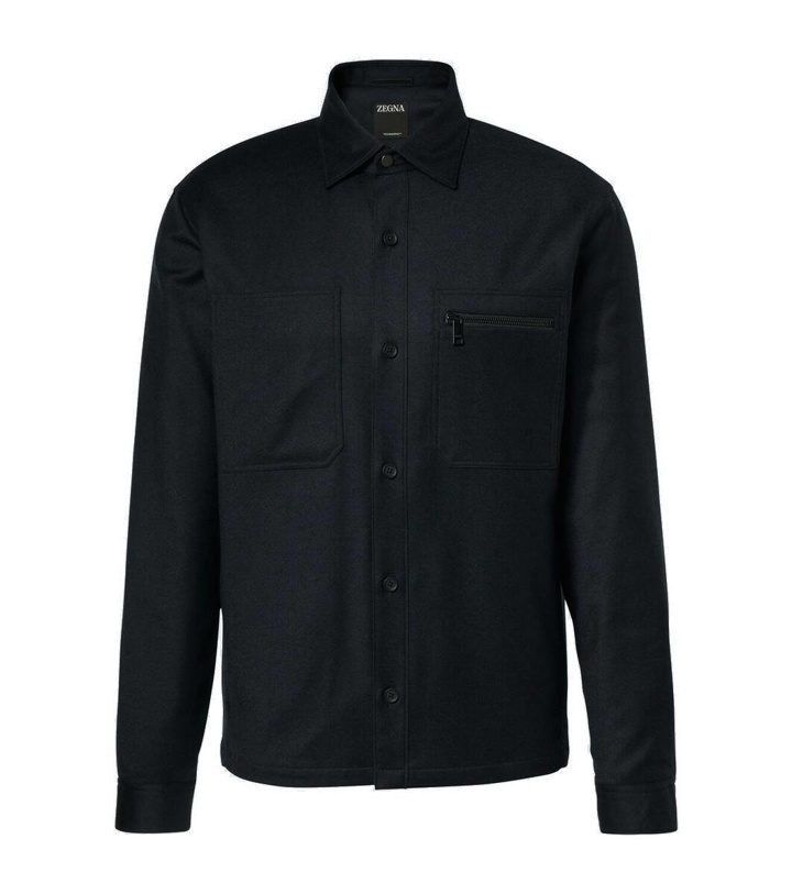 Photo: Zegna Wool overshirt