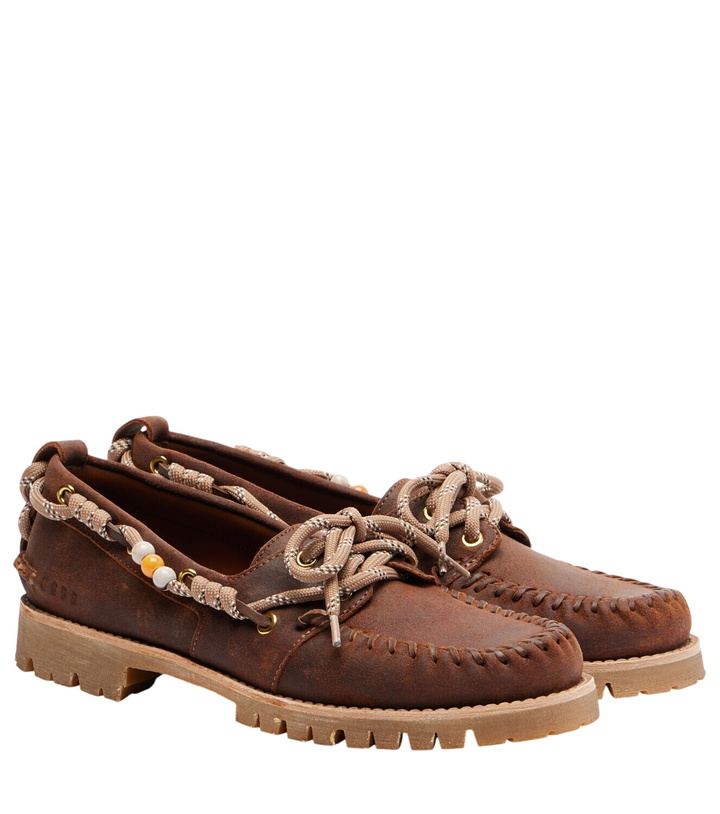 Photo: Golden Goose Cruise suede boat shoes