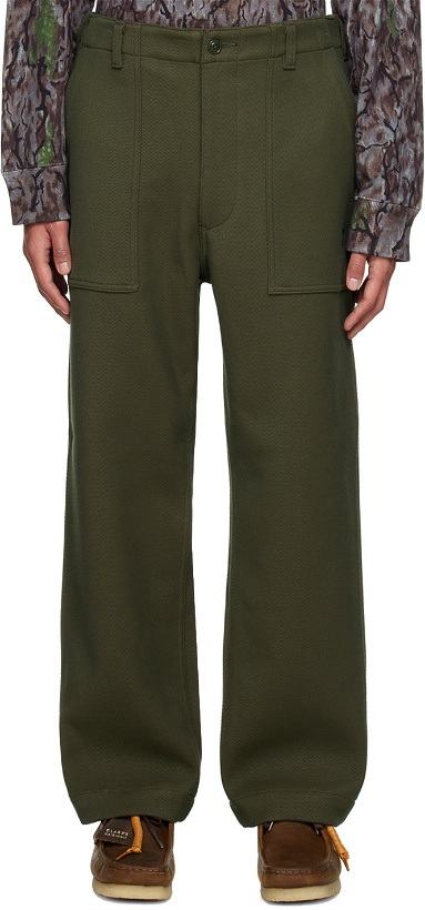 Photo: South2 West8 Green Fatigue Trousers