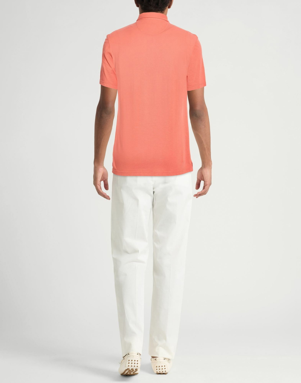 Fedeli Mens Polo shirt in Orange