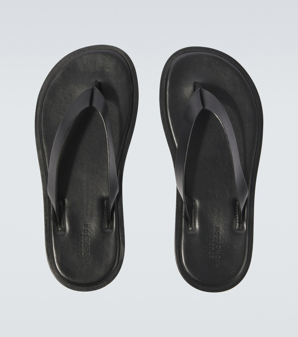 Studio Nicholson Curren leather thong sandals