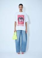 Alexander Wang Cotton Jersey Graphic T-Shirt