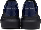 Alexander McQueen Navy Oversized Sneakers