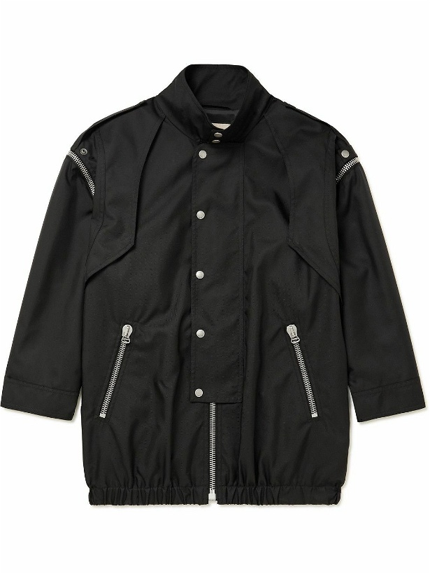 Photo: GUCCI - Zip-Embellished Shell Jacket - Black