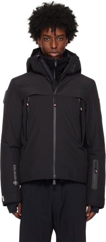 Photo: Moncler Grenoble Black Balmhorn Down Jacket