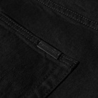 Saint Laurent Men's Skinny 5 Pocket Jean in Worn Black
