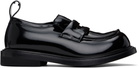 Moschino Black Oliver Loafers