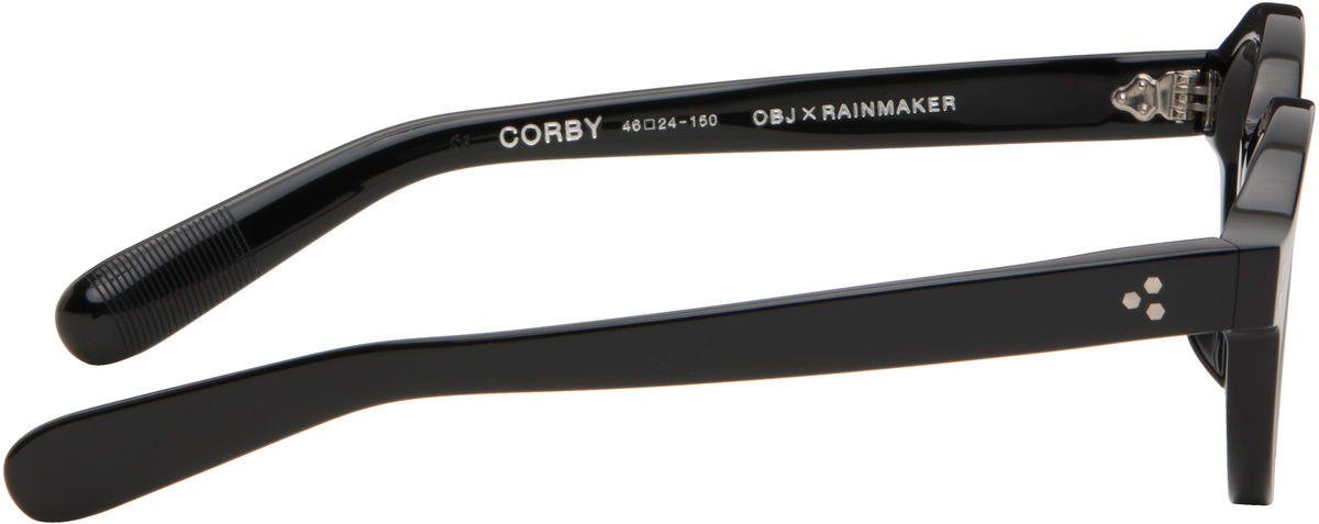 RAINMAKER KYOTO Black OBJ Edition Corby Glasses