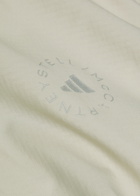 Adidas X Stella Mccartney High-neck Shell Running Gilet Beige