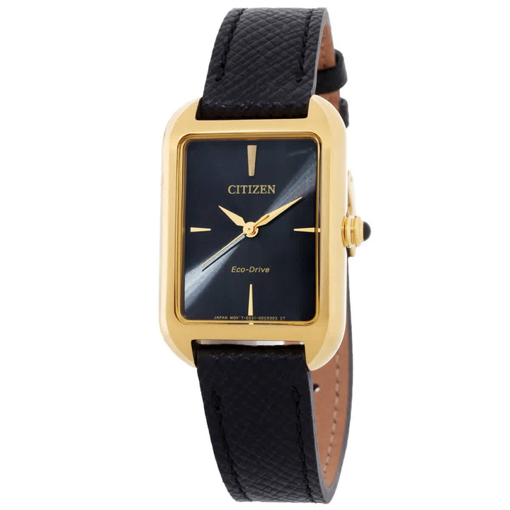 Photo: Citizen L Eco-Drive Black Dial Watch EM1192-01E
