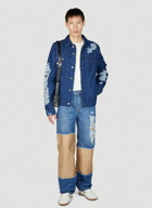 JW Anderson - Distressed Patches Jeans in Blue