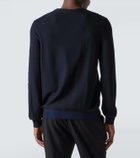 McQueen Skull jacquard wool sweater