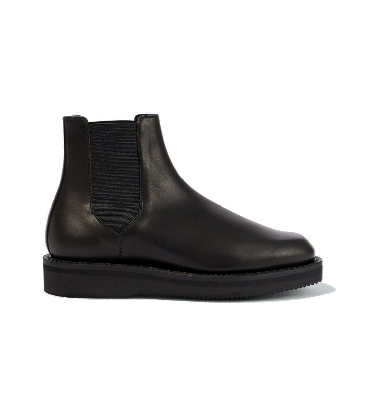 Photo: Auralee - x Foot The Coacher leather Chelsea boots