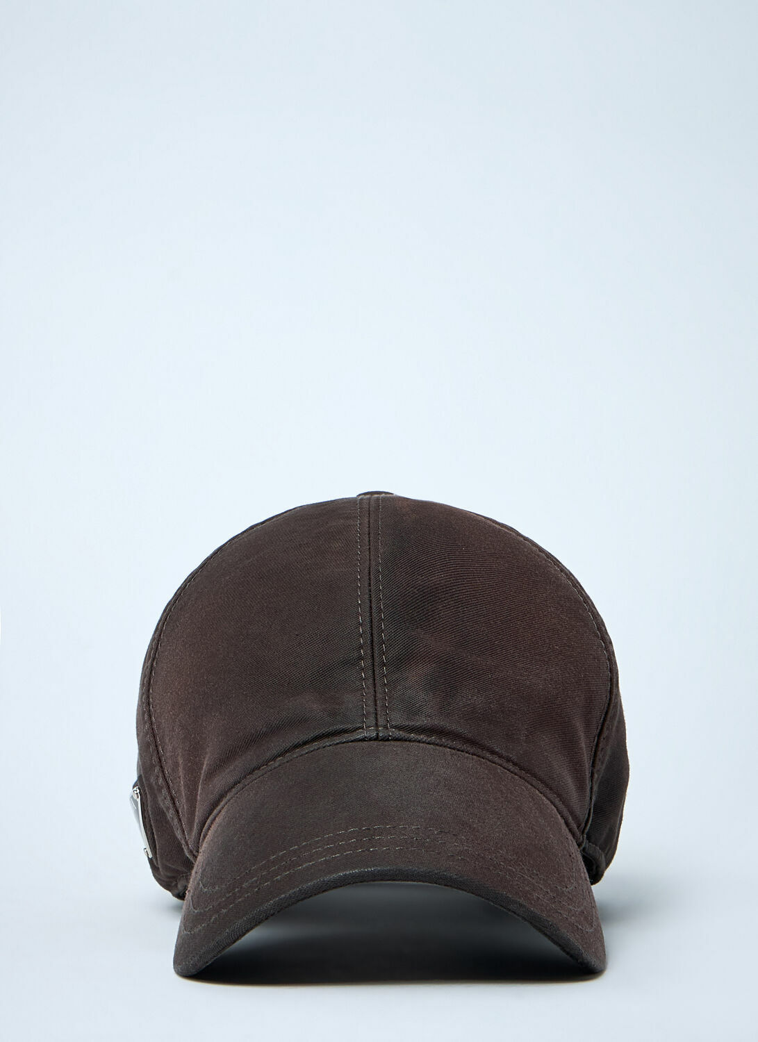 Prada Logo Plaque Baseball Cap