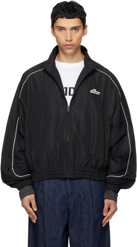 Photo: We11done Black 'WE11DONE' Layered Track Jacket