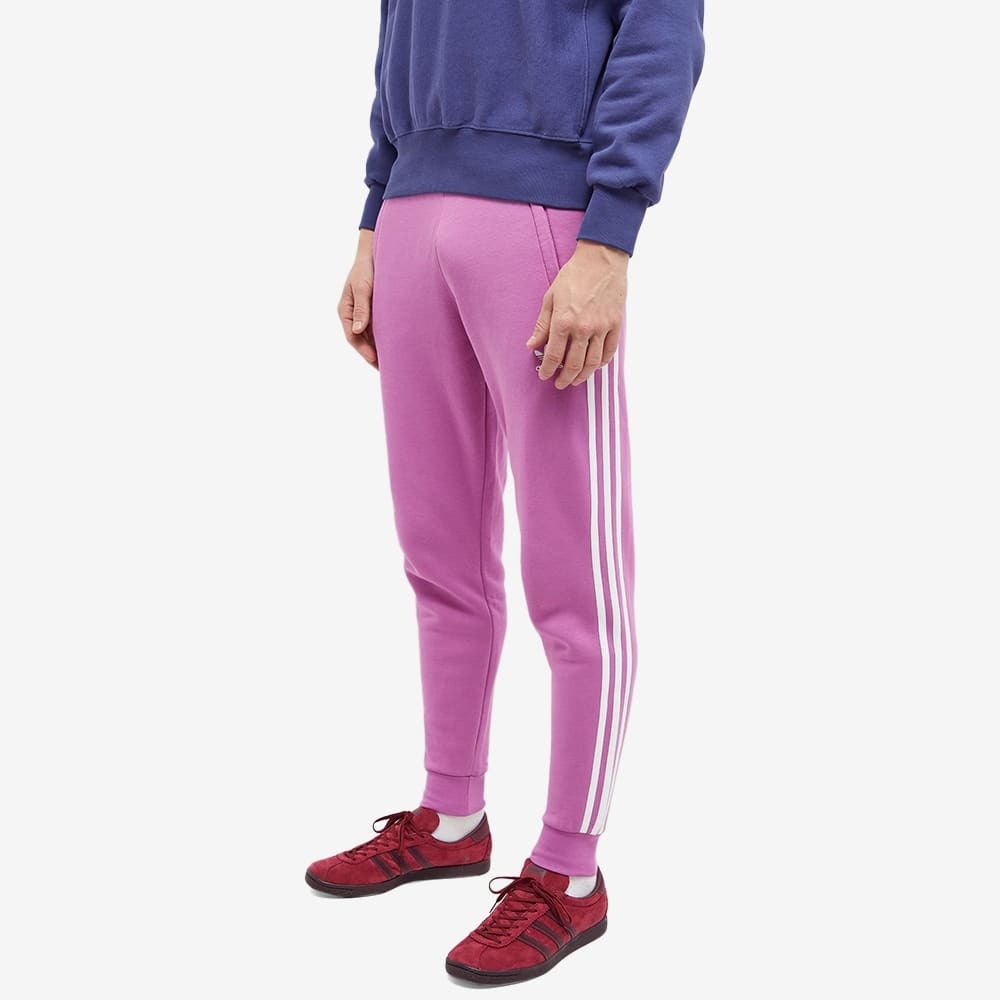 Adidas Men's 3 Stripe Pant in Semi Pulse Lilac adidas