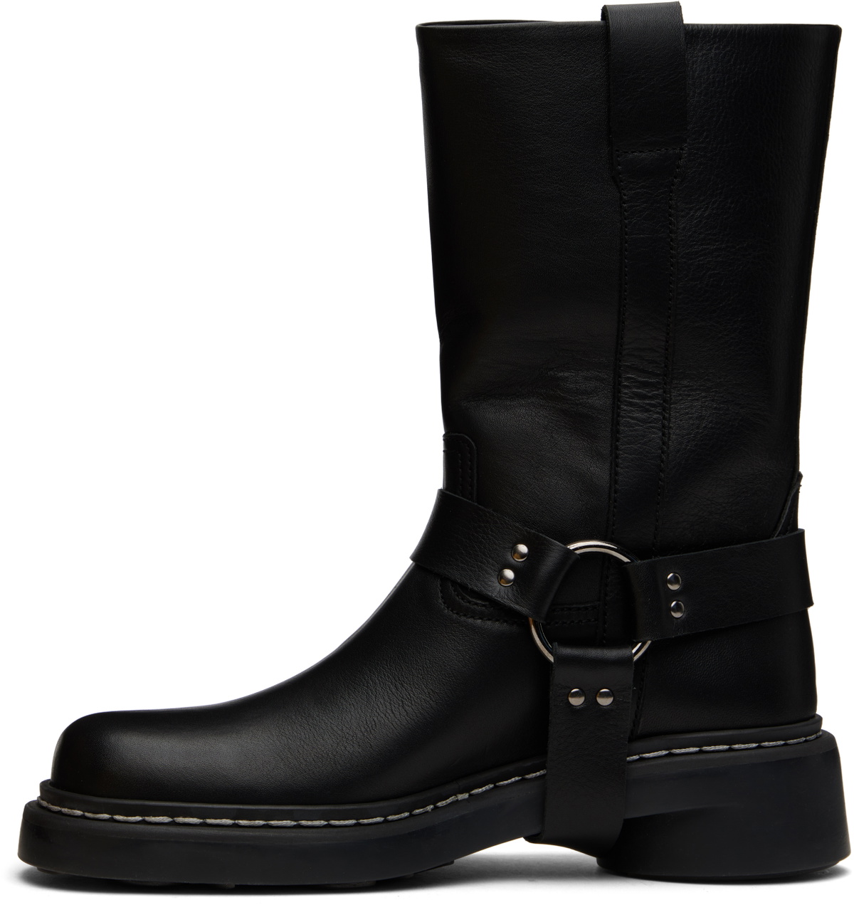 Marine Serre Black Ms Moto Boots