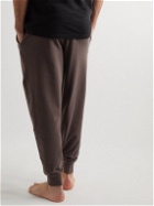 Calvin Klein Underwear - CK Flex Natural Tapered Cotton-Blend Jersey Sweatpants - Brown