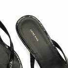 Anine Bing Women's Noelle Thong Heels in Black