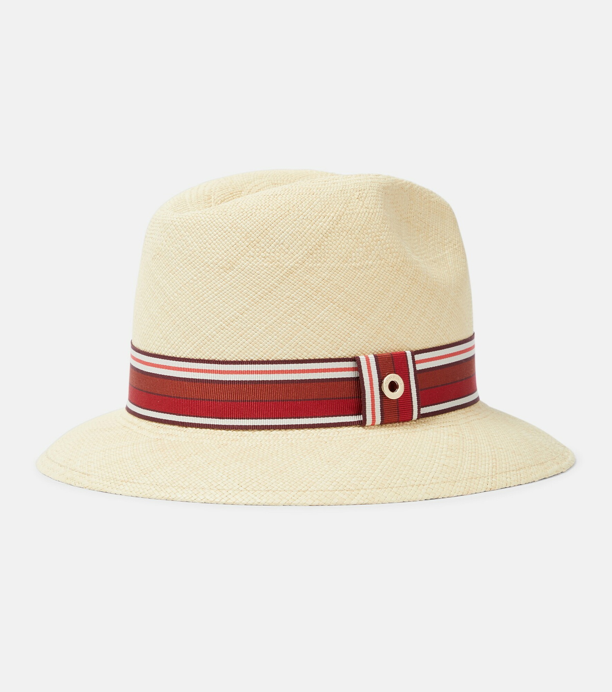 Loro Piana - The Suitcase Stripe Ingrid straw panama hat  display picture 2