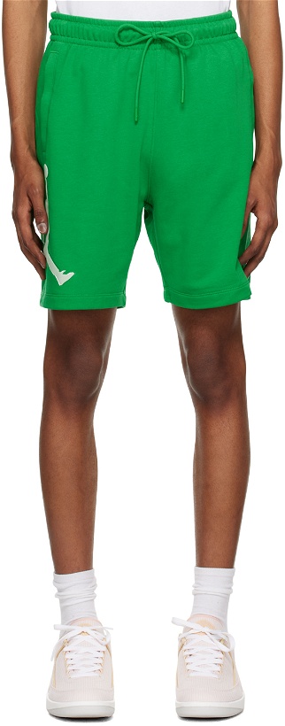 Photo: Nike Jordan Green Drawstring Shorts