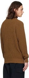 Howlin' Brown Easy Knit Sweater