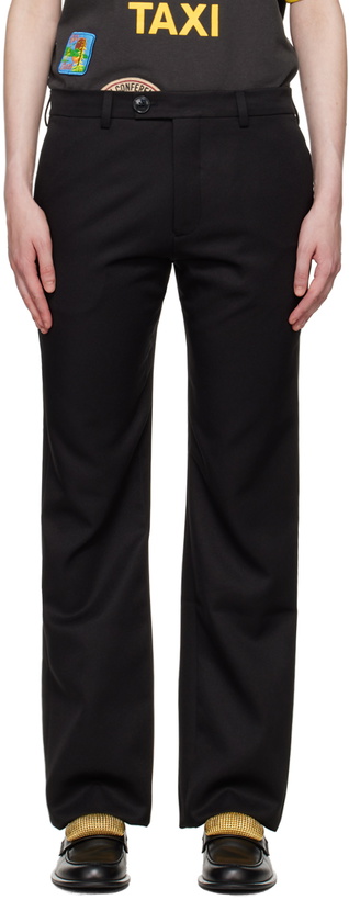 Photo: Martine Rose Black Bumster Trousers