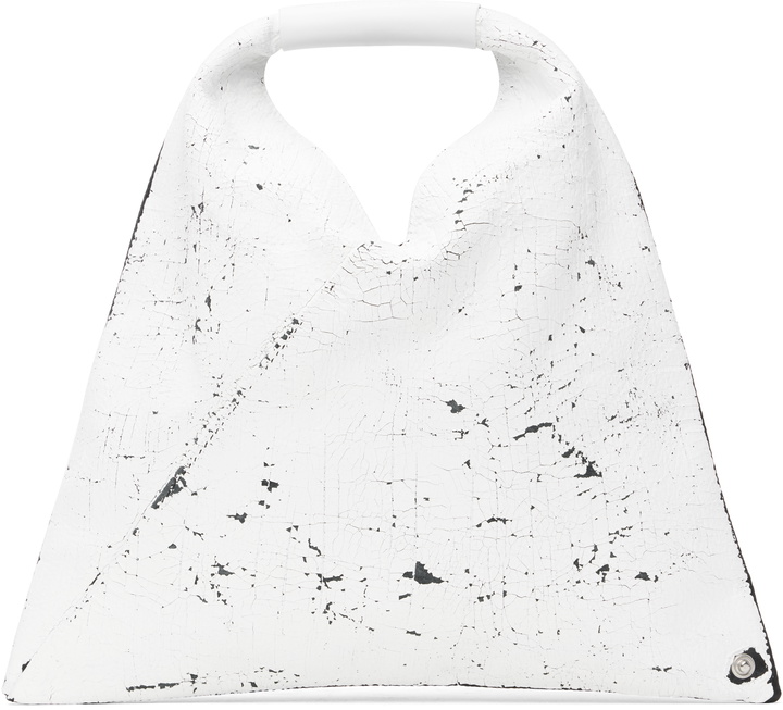 Photo: MM6 Maison Margiela Black & White Triangle Mini Tote