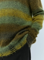 Song for the Mute Distressed Oversized Mohair Sweater