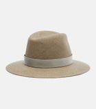 Brunello Cucinelli Straw fedora hat