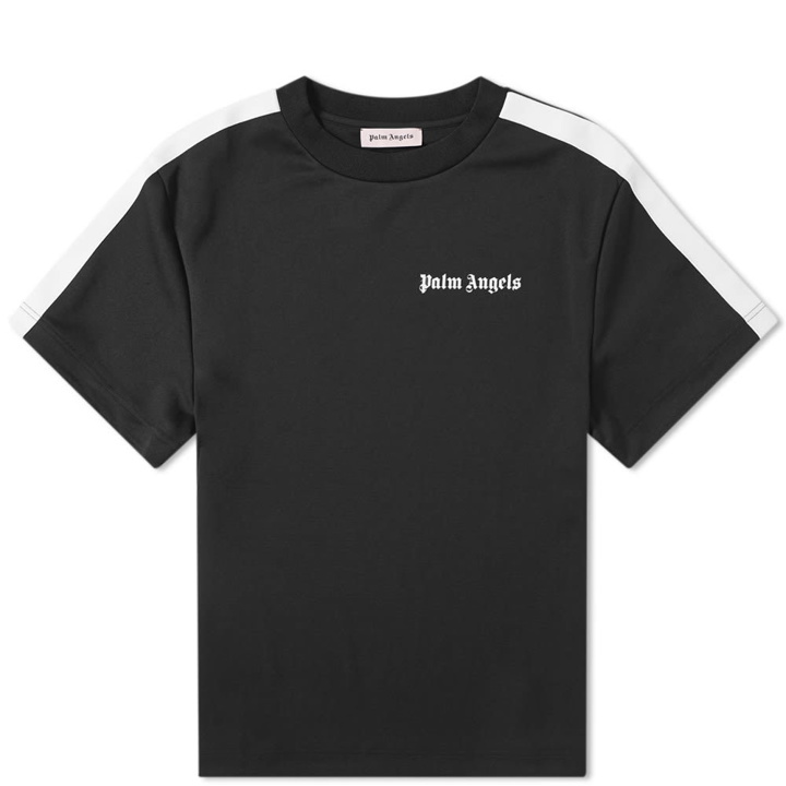 Photo: Palm Angels Track Taping Tee Black