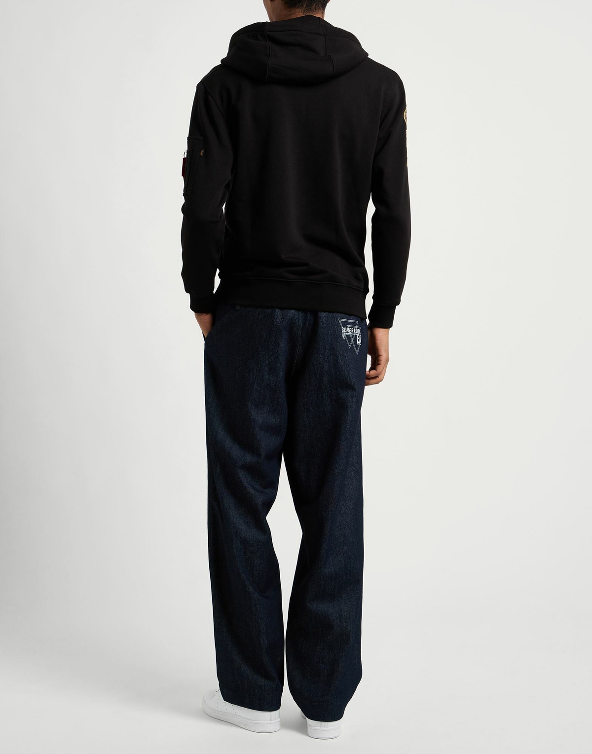 Alpha Industries Mens Sweatshirt in Black