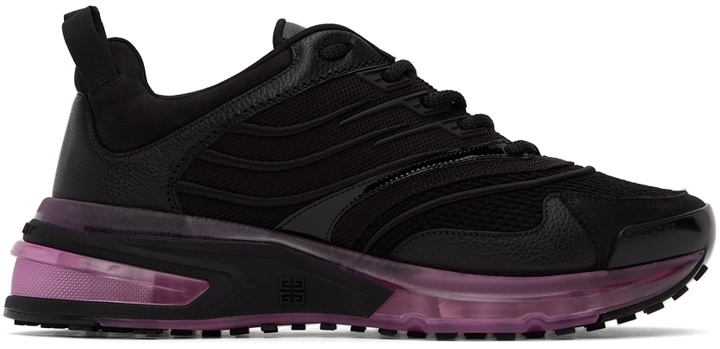 Photo: Givenchy Black & Purple GIV 1 Sneakers