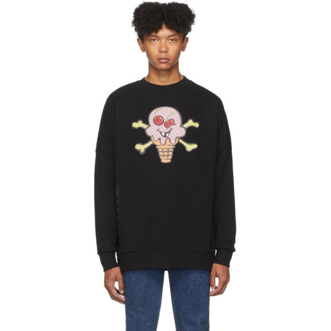 Photo: Palm Angels Black Ice Cream Sweatshirt