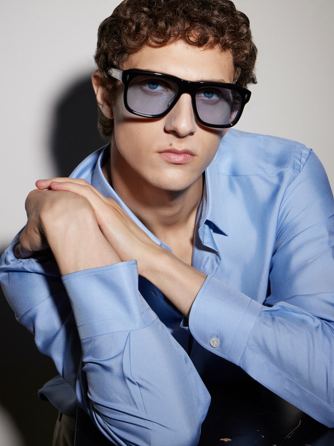 Jacques Marie Mage - Yves Square-Frame Acetate Sunglasses