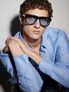 Jacques Marie Mage - Yves Square-Frame Acetate Sunglasses