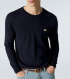 Valentino VLogo virgin wool sweater