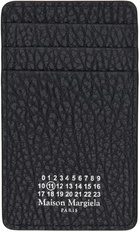 Maison Margiela Black Four Stitches Card Holder